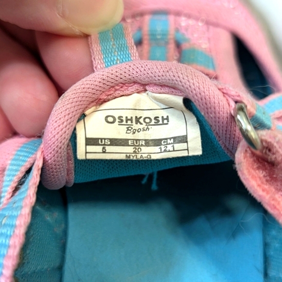 OshKosh B'Gosh Toddler Girl Sandals Size 5 - Picture 8 of 8